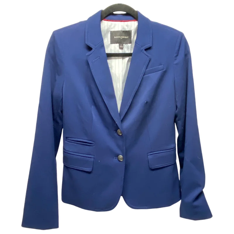 Blazer By Banana Republic In Navy, Size: 2 Women's Unique Blazer