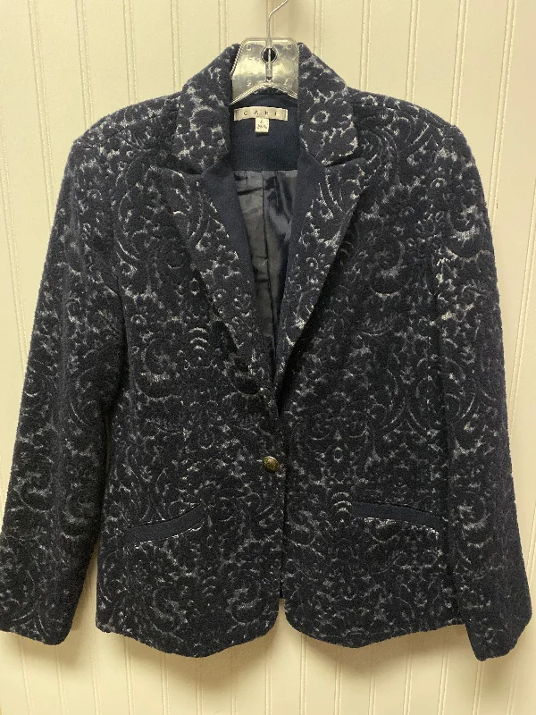 Blazer By Cabi In Navy, Size: S Slimming Women's Blazer