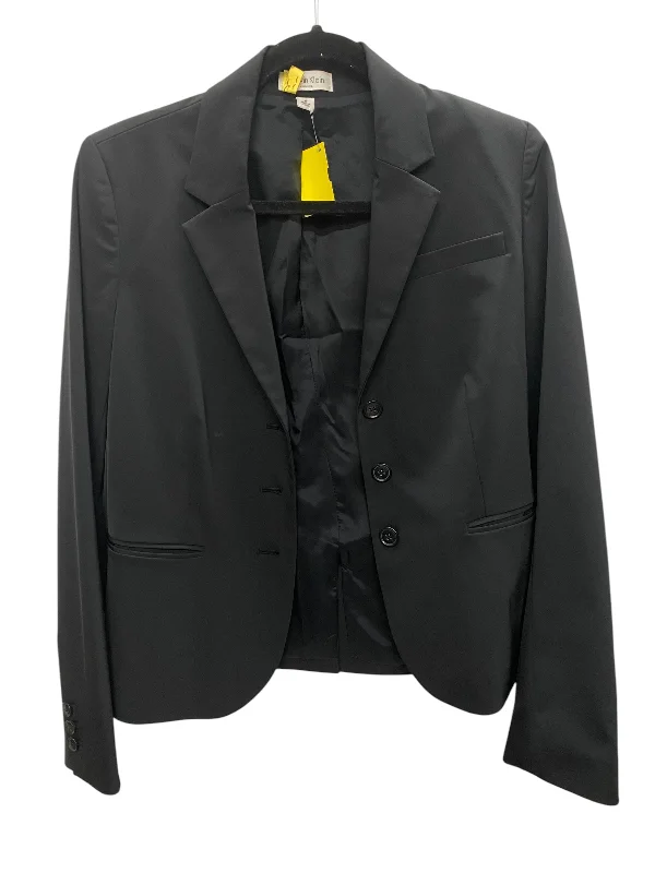 Blazer By Calvin Klein In Black, Size: 6 Women's High-End Blazer