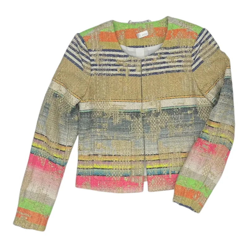 Blazer By Ecru In Gold, Size:Xs Women's High-End Blazer