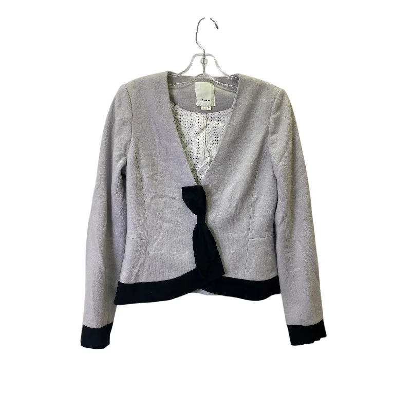 Blazer By Elevenses In Grey, Size:S Women's Fashion Blazer
