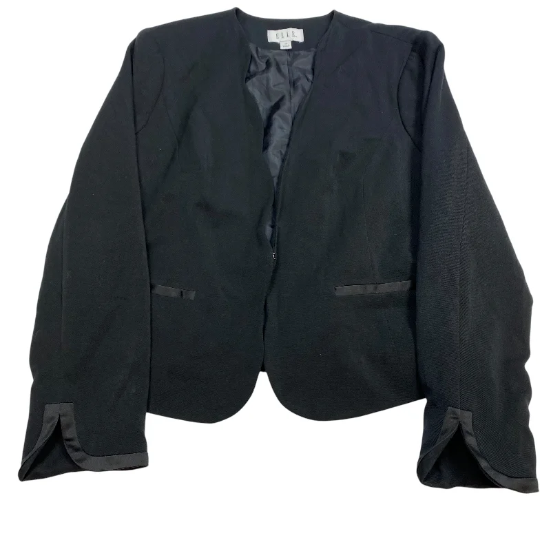 Blazer By Elle In Black, Size: Xl Women's High-End Blazer