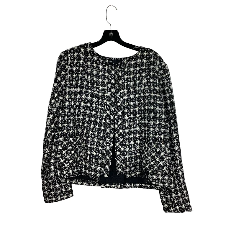 Blazer By Gibson In Black & White Women's Handmade Blazer