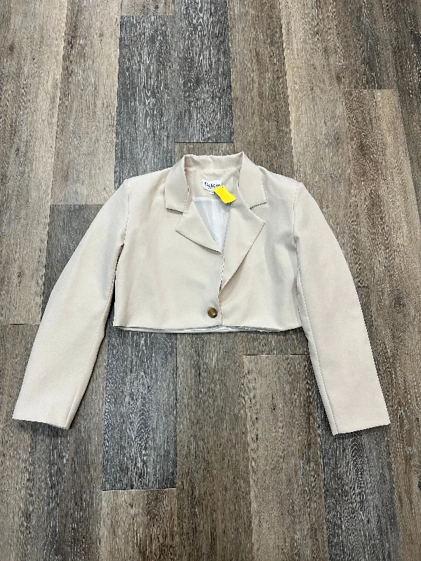 Blazer By Goldie In Beige, Size: S Women's Elegant Suit