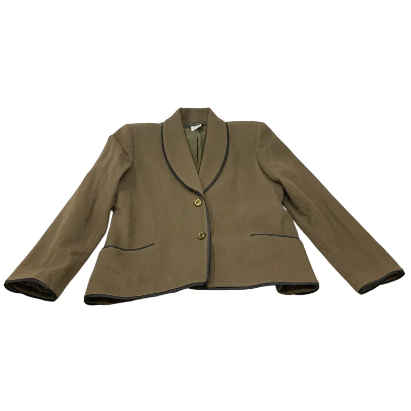 Blazer By Harve Bernard In Green, Size: L Women's Trendy Jacket