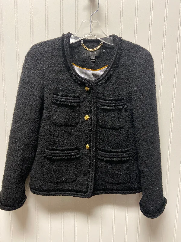 Blazer By J. Crew In Black, Size: Xxs Women's Custom Suit