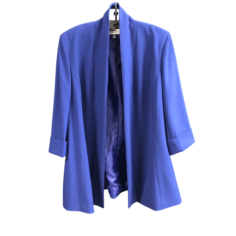 Blazer By Kasper In Purple, Size: 16 Women's Designer Suit