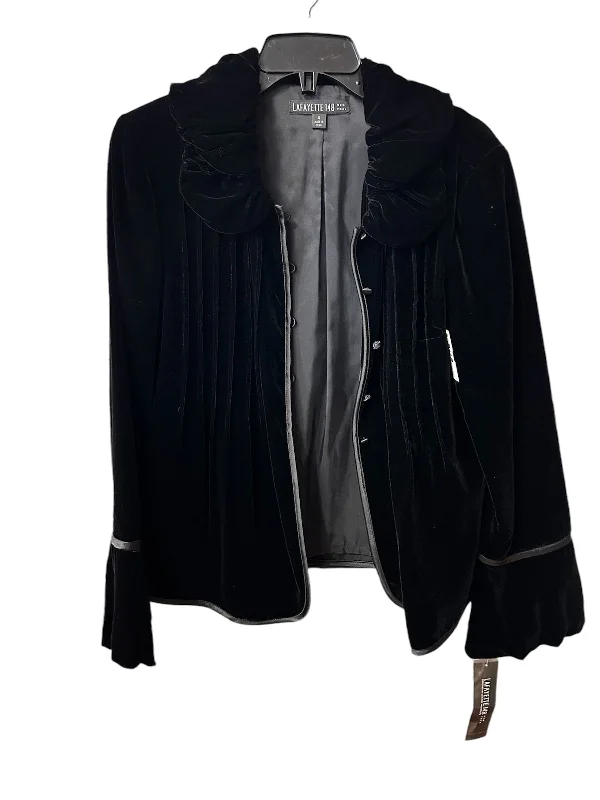 Blazer By Lafayette 148 In Black, Size: 4 Women's Vintage Suit