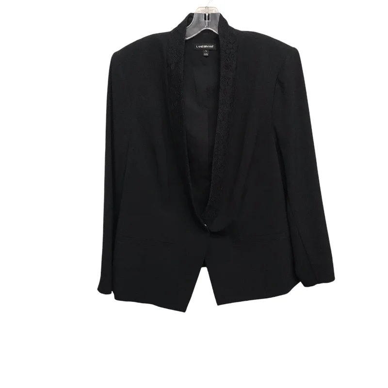 Blazer By Lane Bryant In Black, Size:1X Women's Vintage Jacket
