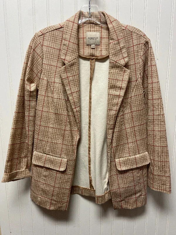 Blazer By Liverpool In Plaid, Size: S Women's Stripe Blazer