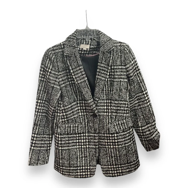 Blazer By Loft In Plaid Pattern, Size: Xs Women's Premium Blazer