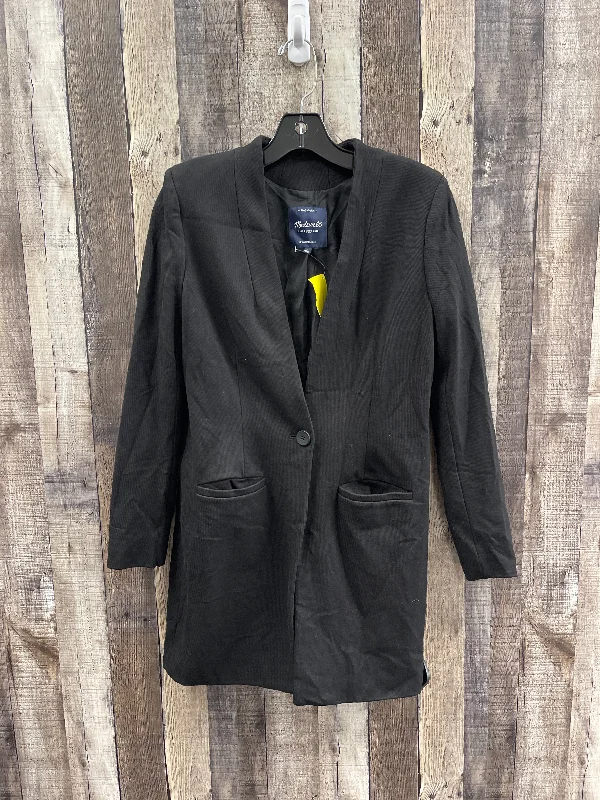 Blazer By Madewell In Black, Size: S Women's High-End Blazer