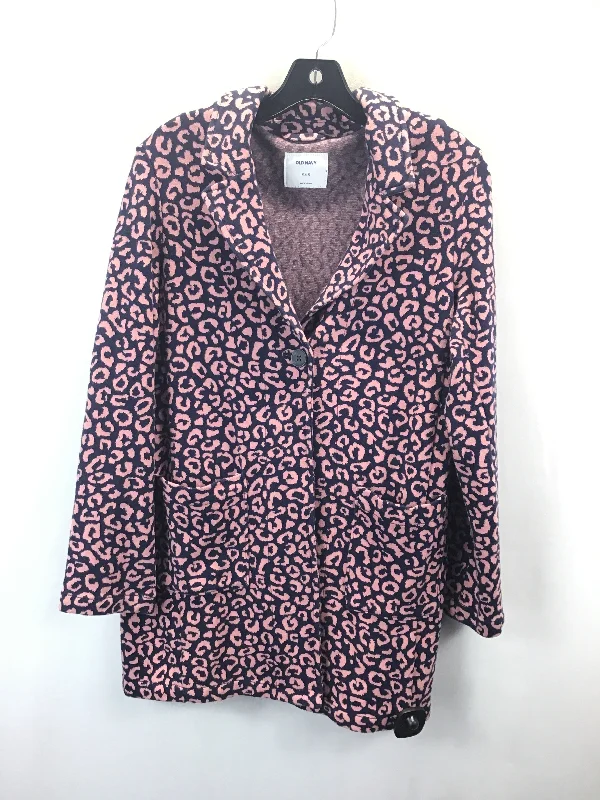 Blazer By Old Navy In Leopard Print, Size: Xl Women's Luxurious Jacket