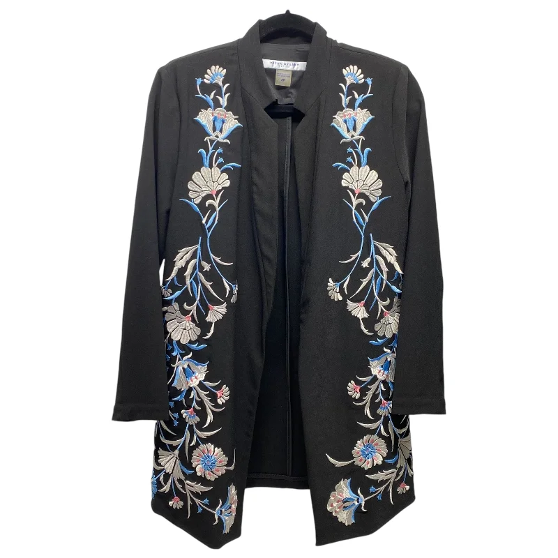 Blazer By Peter Nygard In Floral Print, Size: 8p Women's Luxurious Jacket