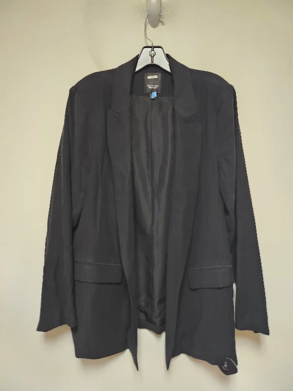 Blazer By Simply Vera In Black, Size: Xl Women's Fashion Blazer