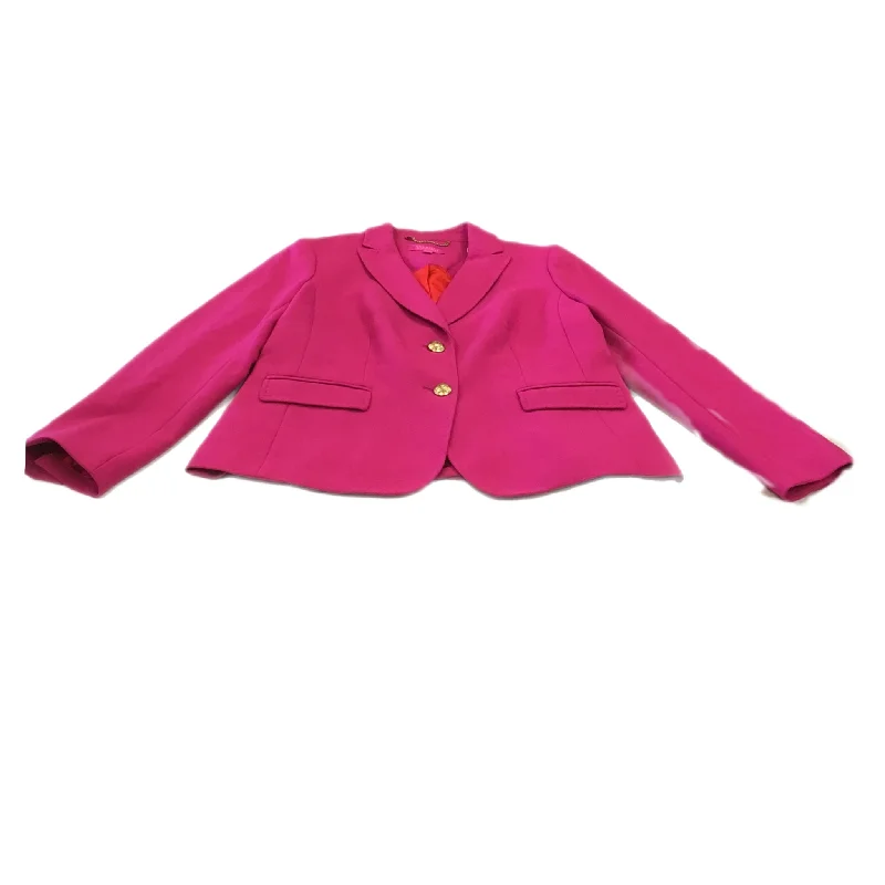 Blazer By Talbots In Pink, Size: 8p Winter Women's Blazer