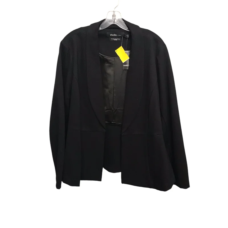 Blazer By Torrid In Black, Size:3X Women's Unique Blazer