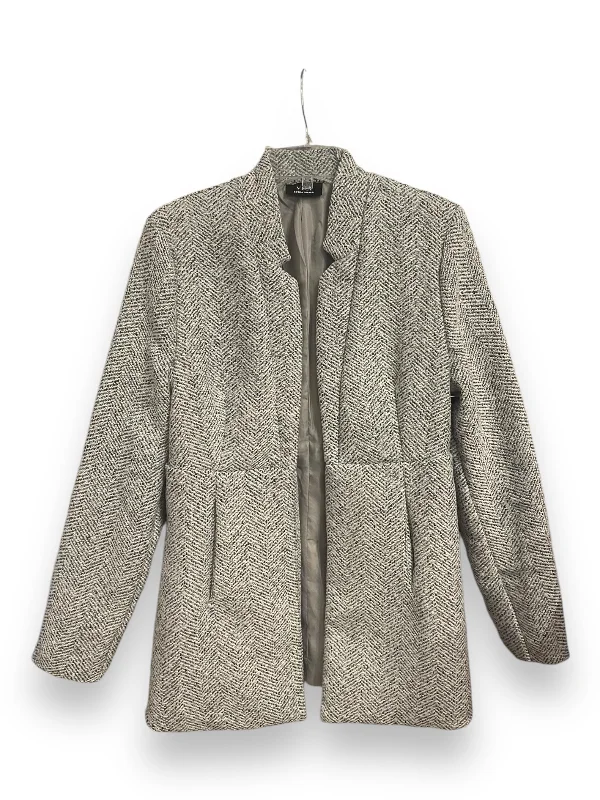 Blazer By Vici In Black & White, Size: Xs Women's Long Blazer
