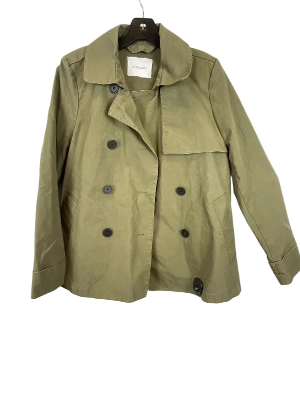 Blazer Designer By Everlane In Green, Size: M High-End Women's Suit