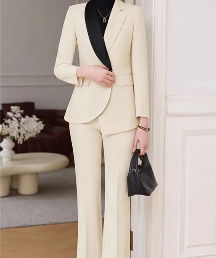 Irregular Classy Blazer Fancy Pantsuit | Dressy Pantsuit | Modern Blazer Pantsuit | Suit Coat Women's Designer Suit Irregular Classy Blazer Fancy Pantsuit | Dressy Pantsuit | Modern Blazer Pantsuit | Suit Coat Women's Designer Suit
