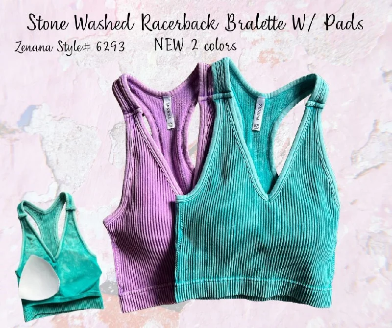 Ribbed Padded Cropped Racerback Stone Washed Tank Top Brami bralette by Zenana - 2 colors lace tank top Ribbed Padded Cropped Racerback Stone Washed Tank Top Brami bralette by Zenana - 2 colors lace tank top