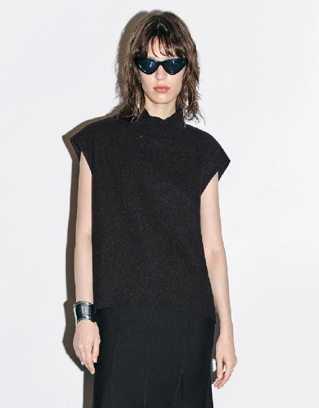 Turtle Neck Tank Top bold tank top