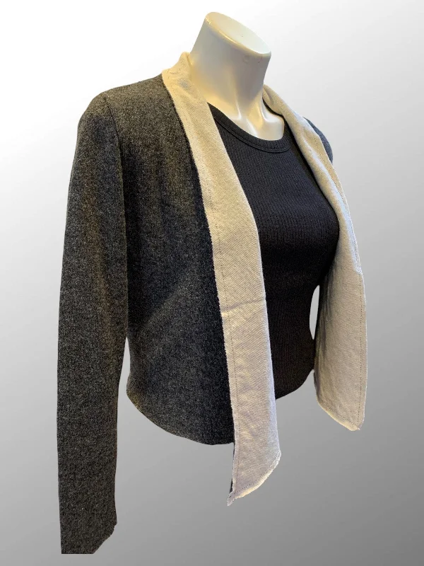 Cropped Wool Cardigan Boxy Cardigan Fitted Cardigan A-Line