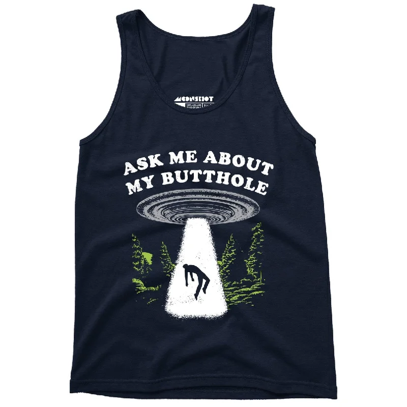 Ask Me - Unisex Tank Top neon tank top