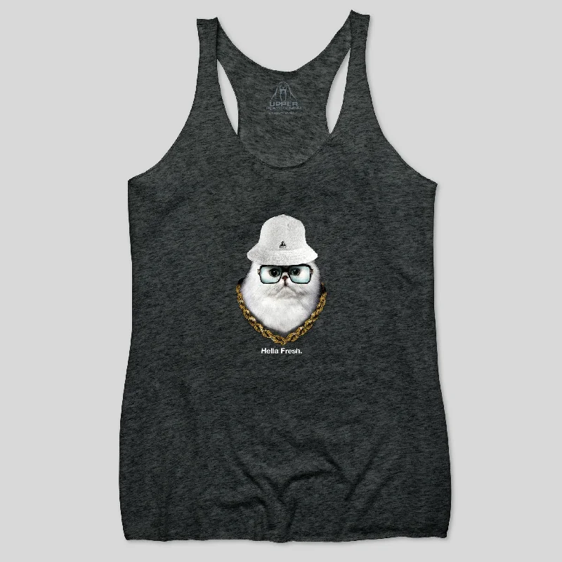 HELLA FRESH WOMEN'S RACERBACK TANK basic tank top