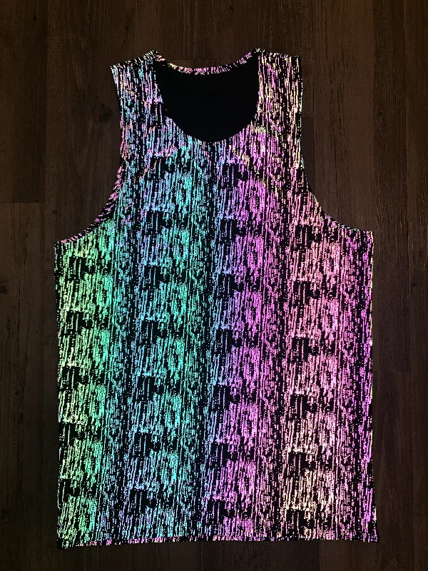 Flash On Unisex Tank lace back tank
