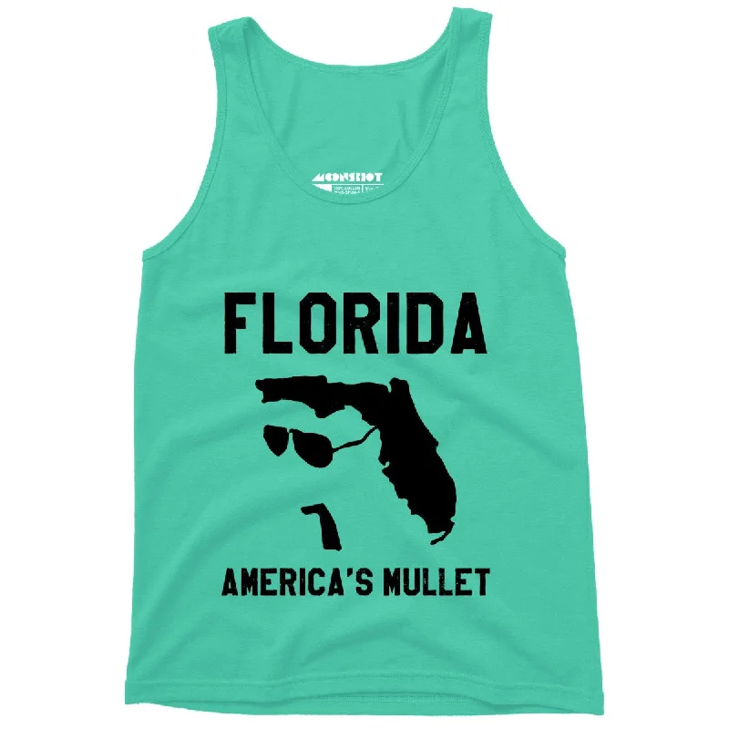 Florida America's Mullet - Unisex Tank Top mint tank top