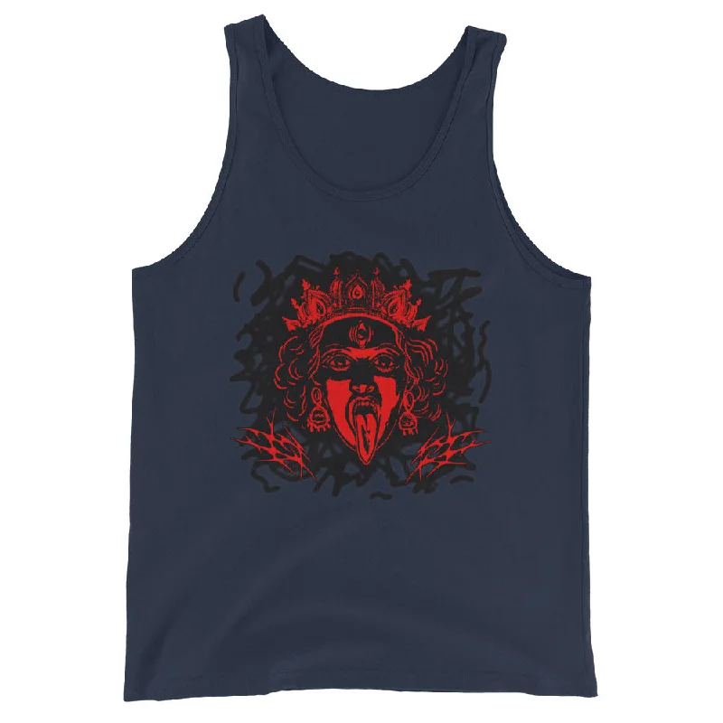 Goddess Kali Graphic Tank Top black tank top