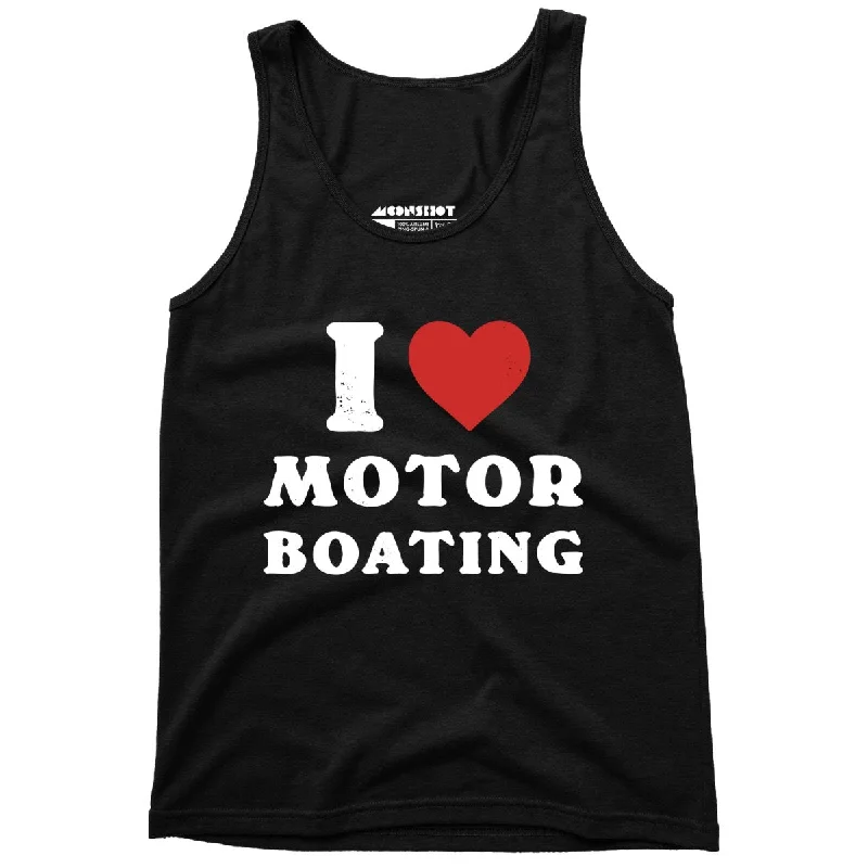 I Love Motorboating - Unisex Tank Top sexy tank top