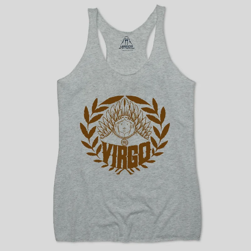 VIRGO  WOMEN'S RACERBACK TANK graphic tank top