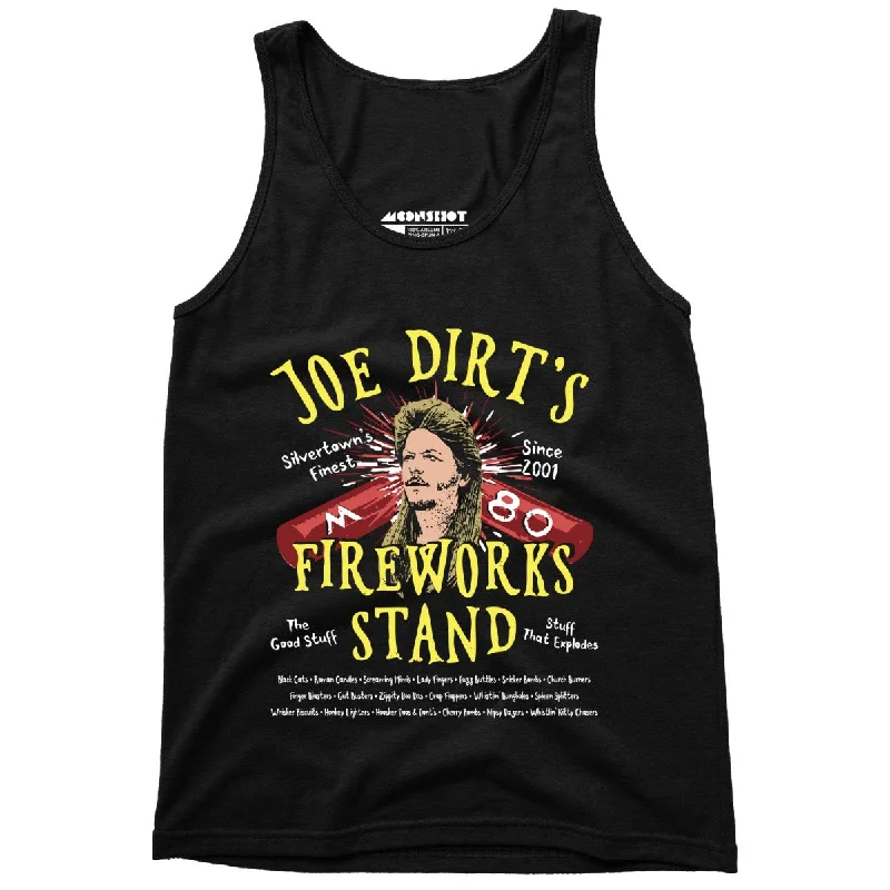 Joe Dirt's Fireworks Stand - Unisex Tank Top fashionable tank top