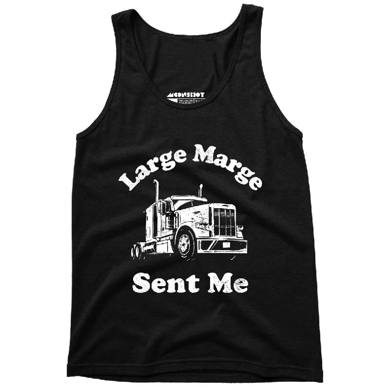 Large Marge Sent Me - Unisex Tank Top turquoise tank top