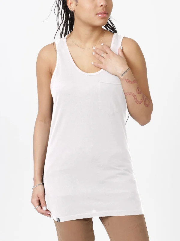 Pocket Tank Top baby blue tank