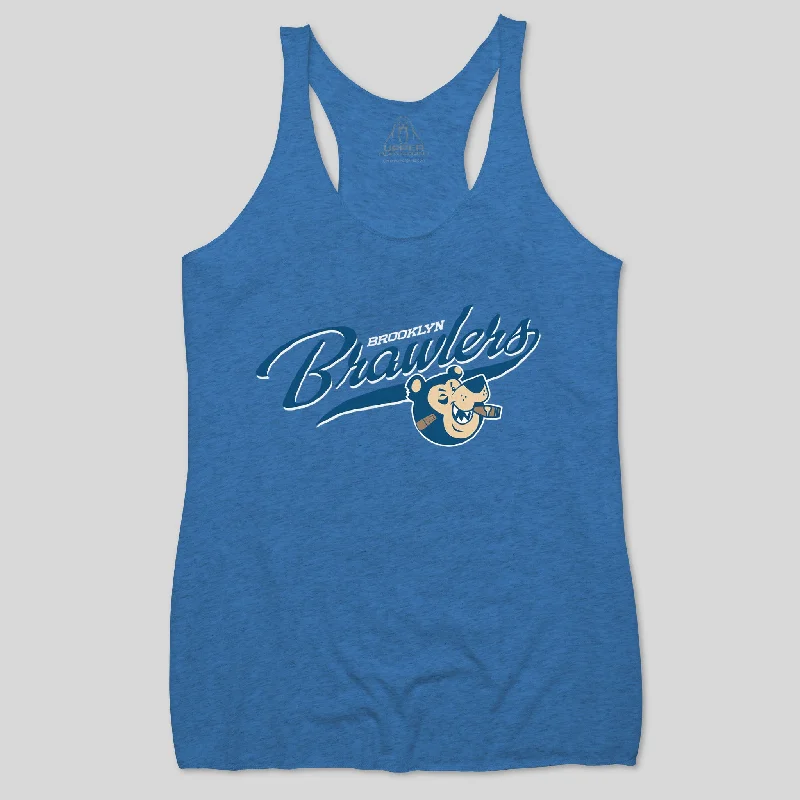 UPLB Brooklyn Brawlers  WOMEN'S RACERBACK TANK fashionable tank top