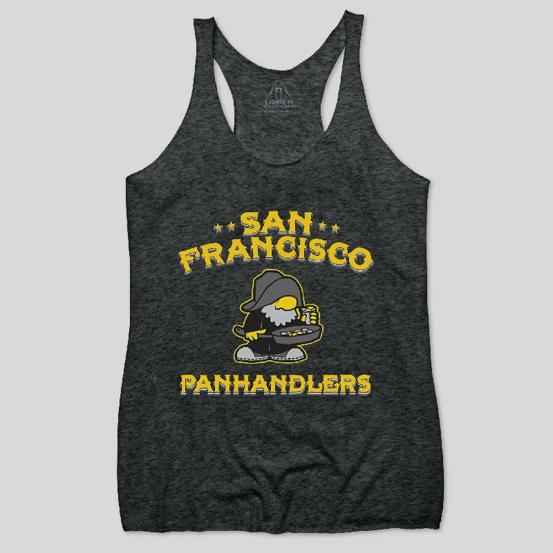 UPLB SF Panhandlers WOMEN'S RACERBACK TANK relaxed fit tank