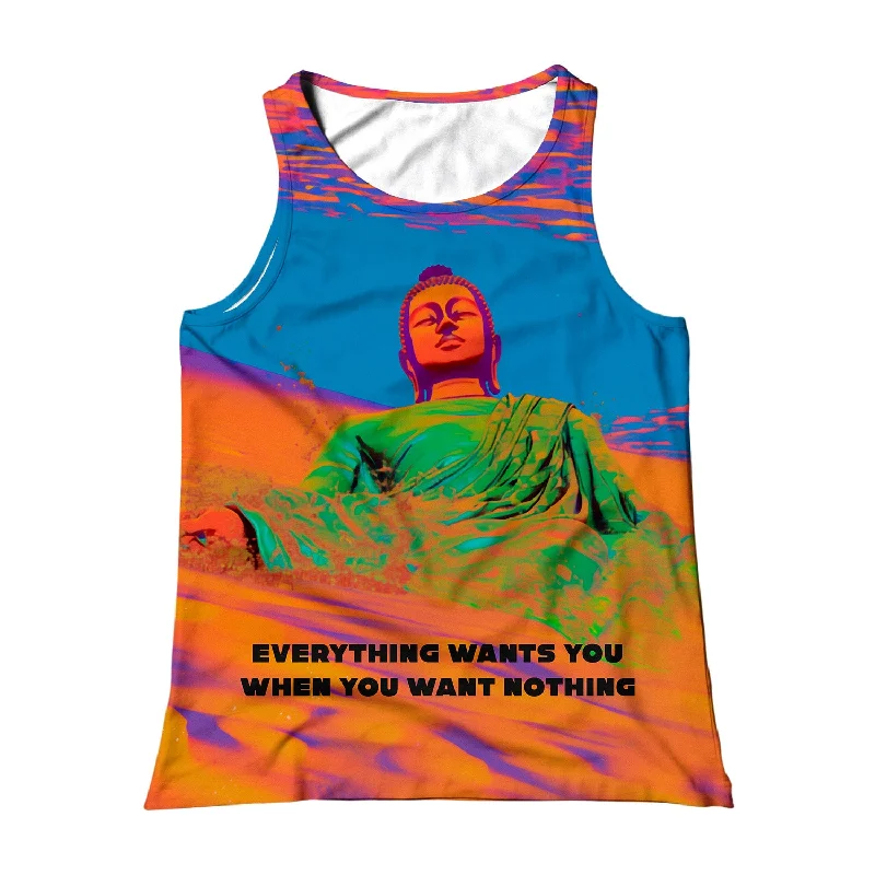 Nothing All Over Print Unisex Tank Top lace back tank
