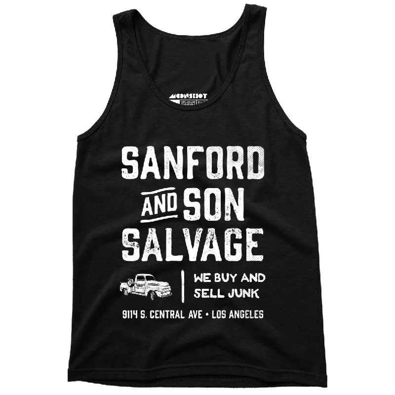 Sanford and Son Salvage - Unisex Tank Top metallic tank top