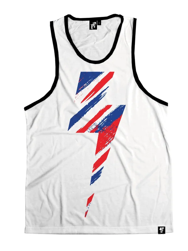 American Slasher Bolt Unisex Tank Top activewear tank top