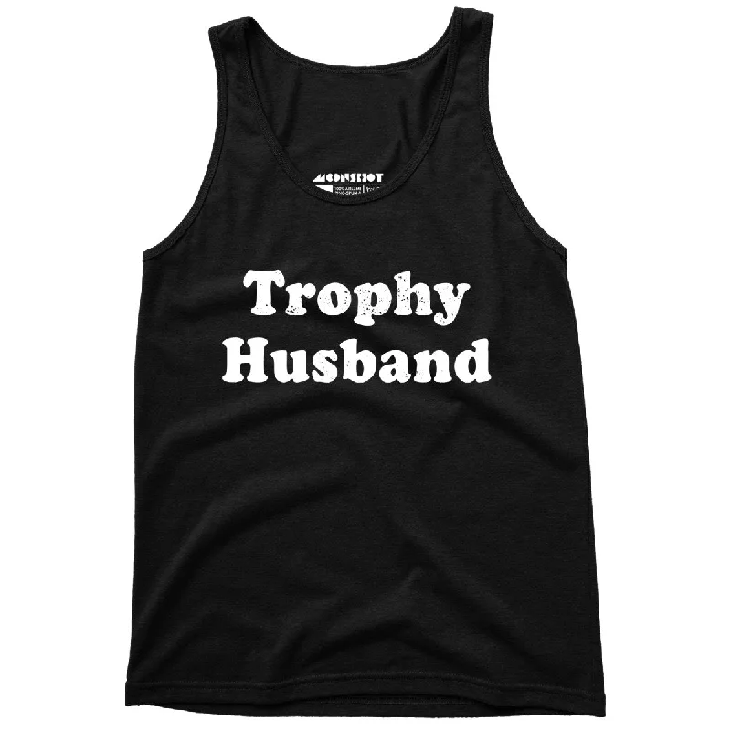 Trophy Husband - Unisex Tank Top fashionable tank top